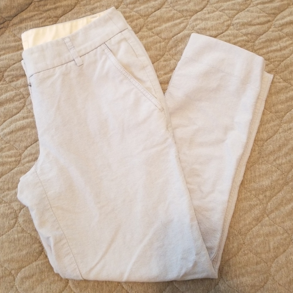 J.crew light blue cropped chinos